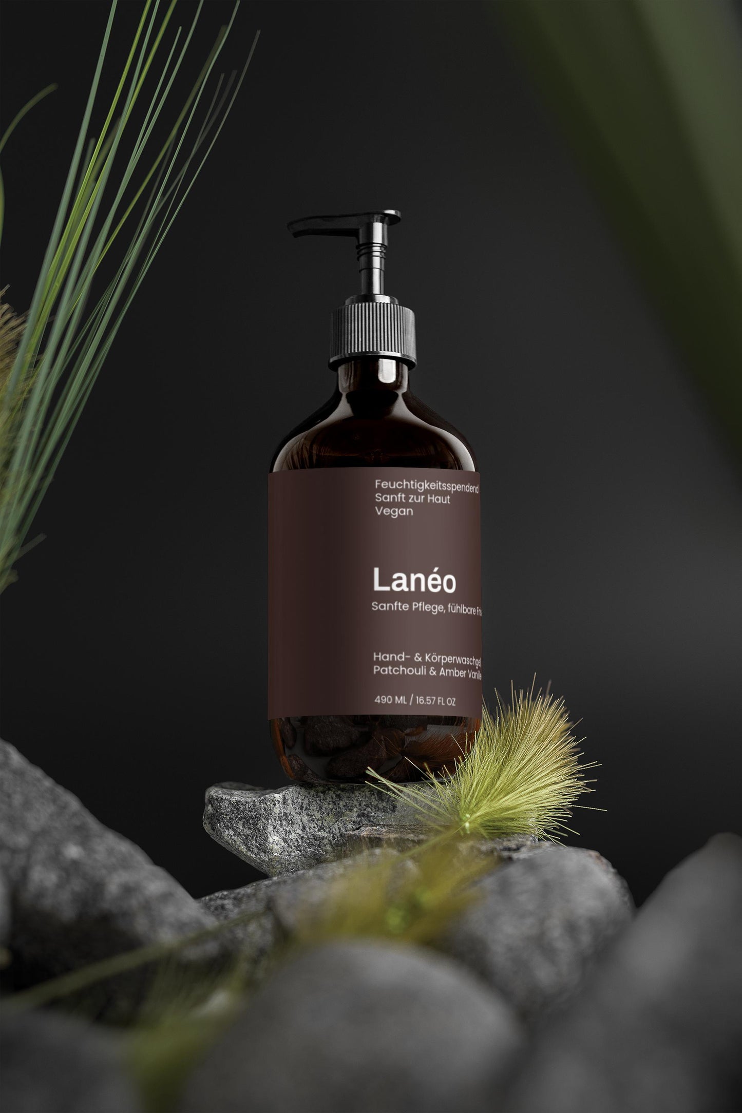 Lanéo - Hand- & Körperwaschgel, Patchouli & Amber Vanille